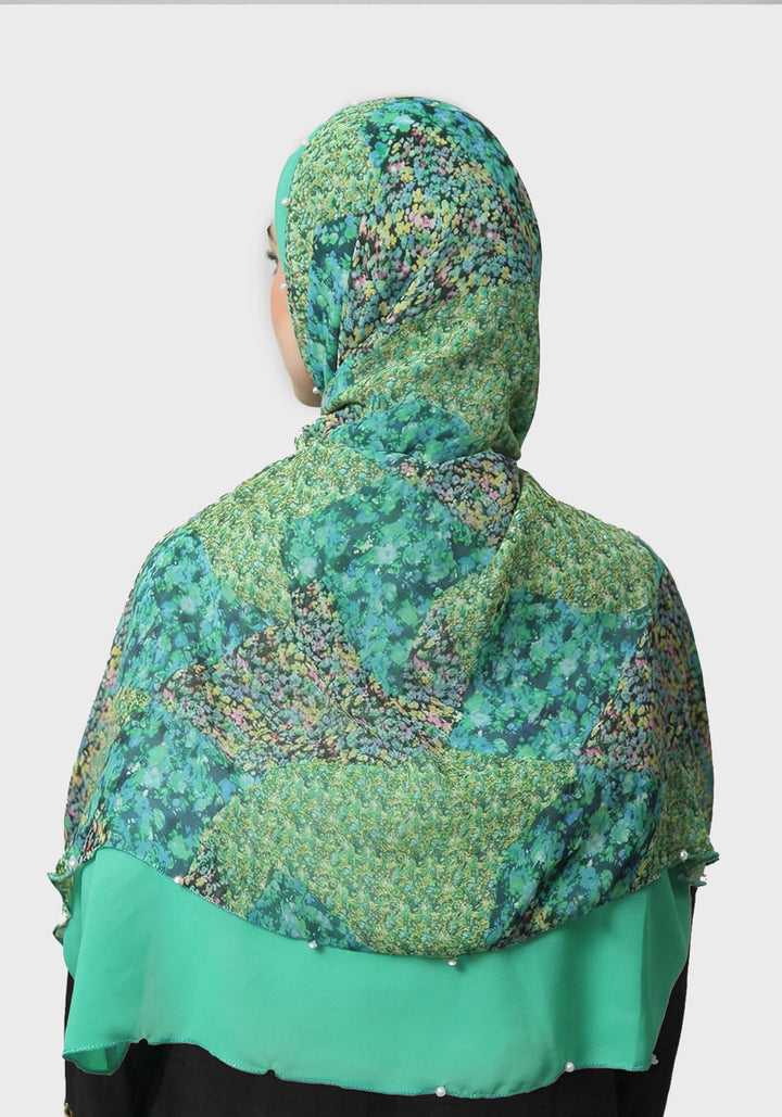 Makhana Double Layered (Green Printed)
