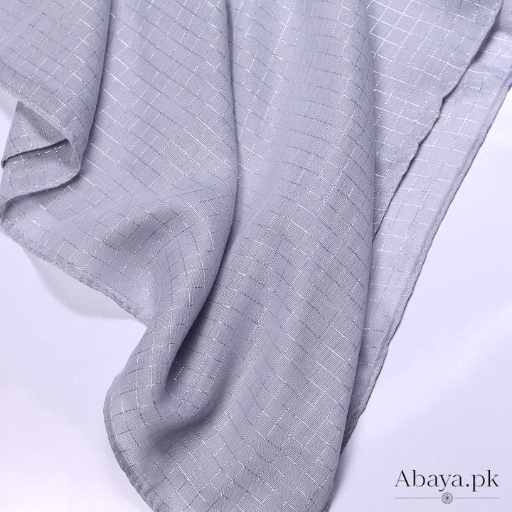 Square Lawn Hijab Light Grey