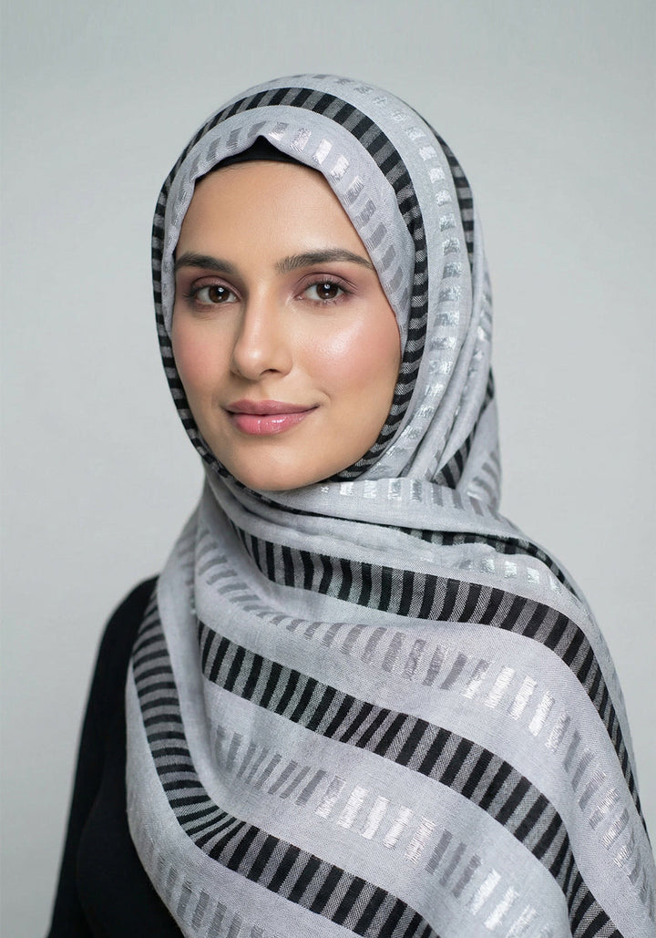 Tanvi Hijab - grey