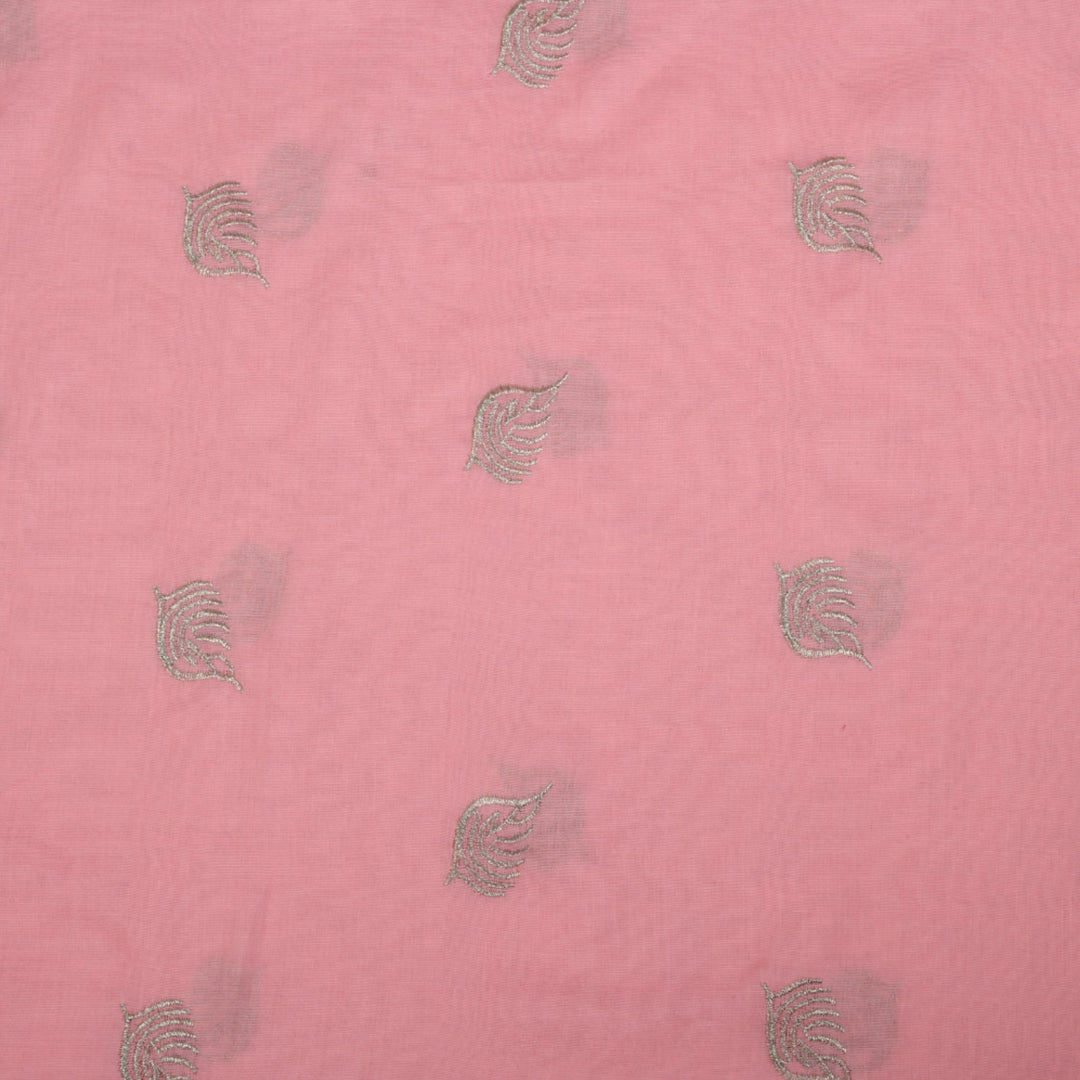 Lawn Embroadry-Peach