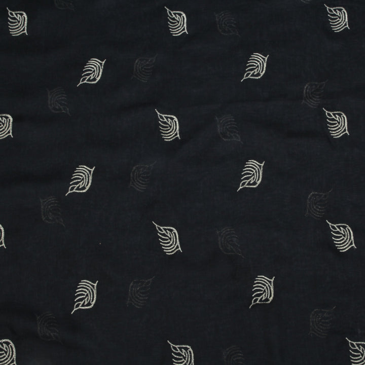 Lawn Embroadry-Black