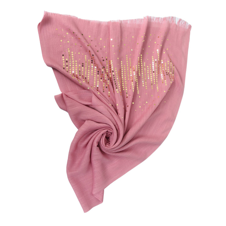 Trukish Square-Strip-Tea Pink