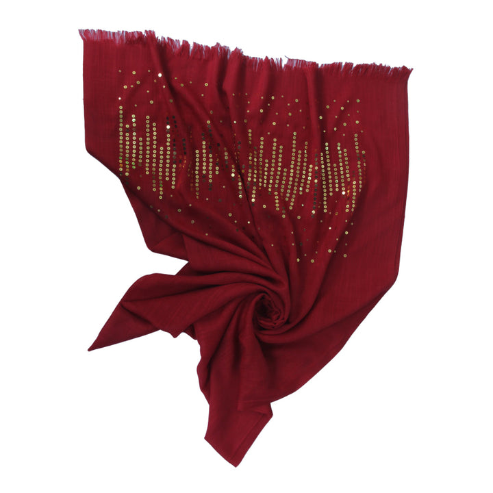 Trukish Square-Strip-Red
