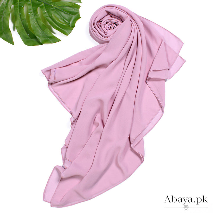 Plain Chiffon Light purple-24