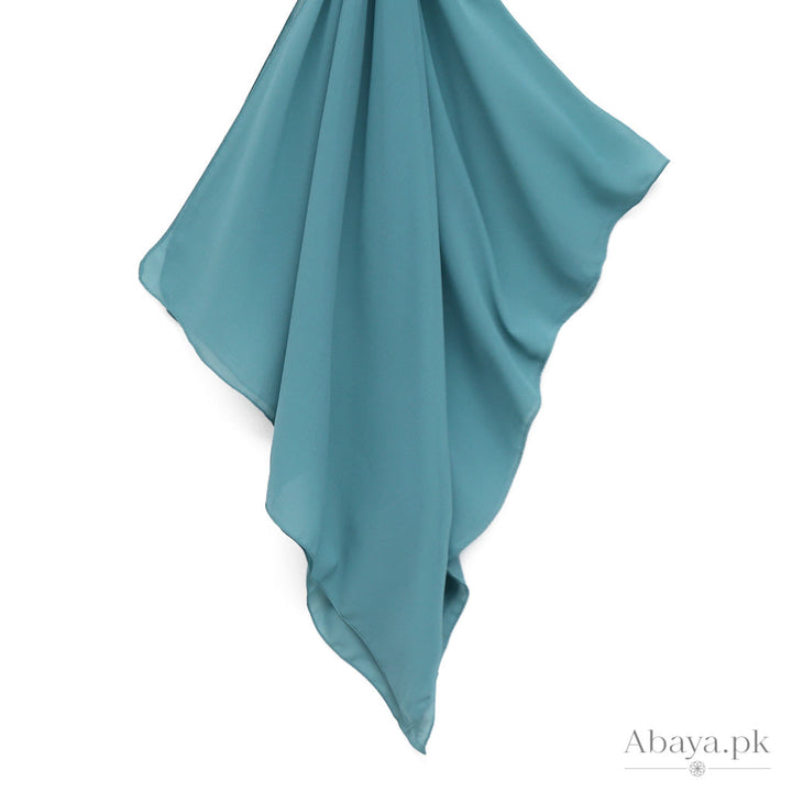 Georgette luxe -  Pine Green