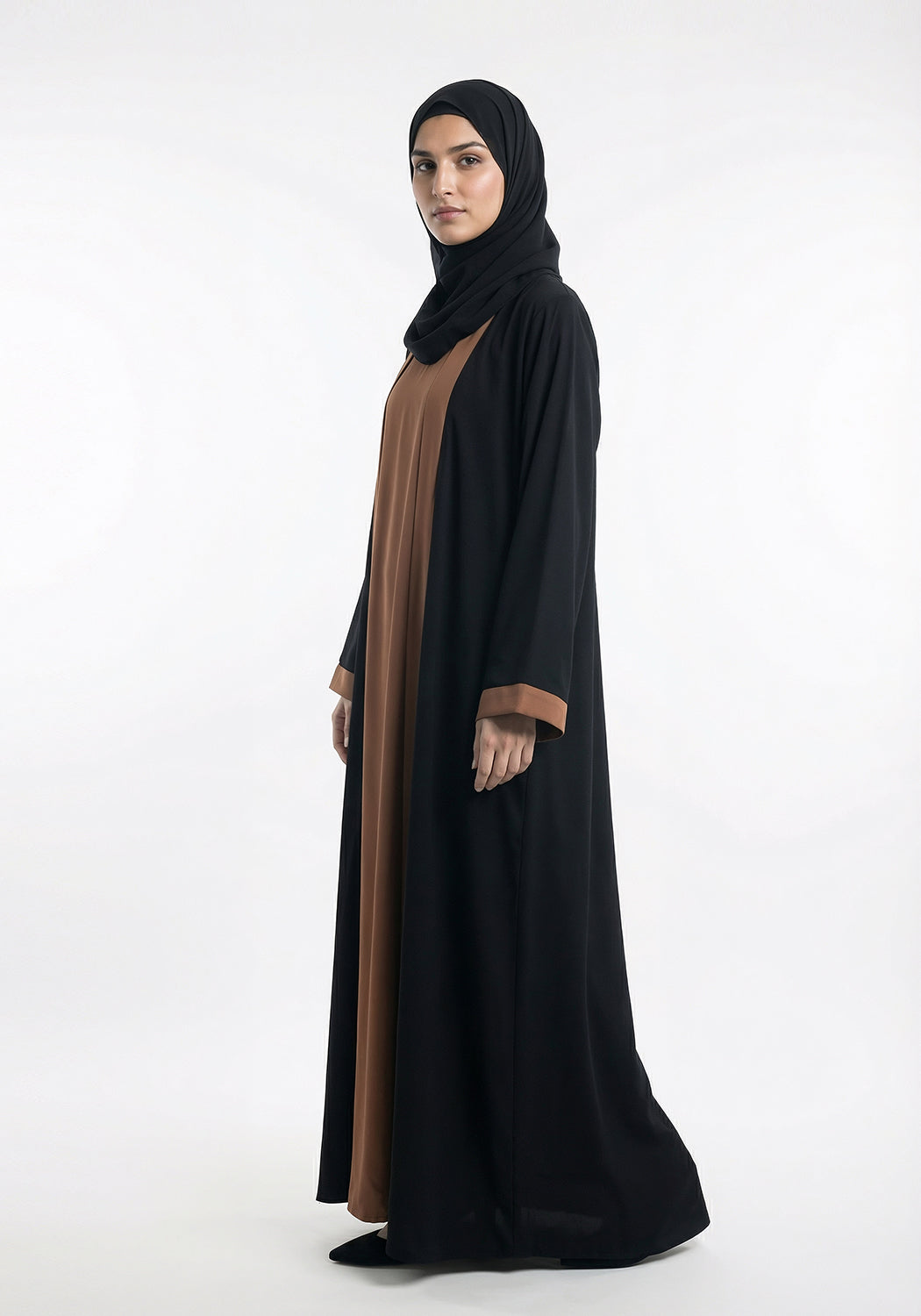 Shanayl Brown Abaya | The Classic Edits