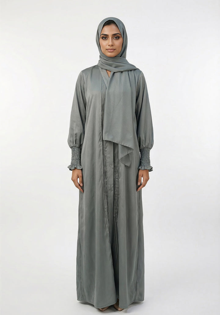 Glacier Sky Abaya - Skyline