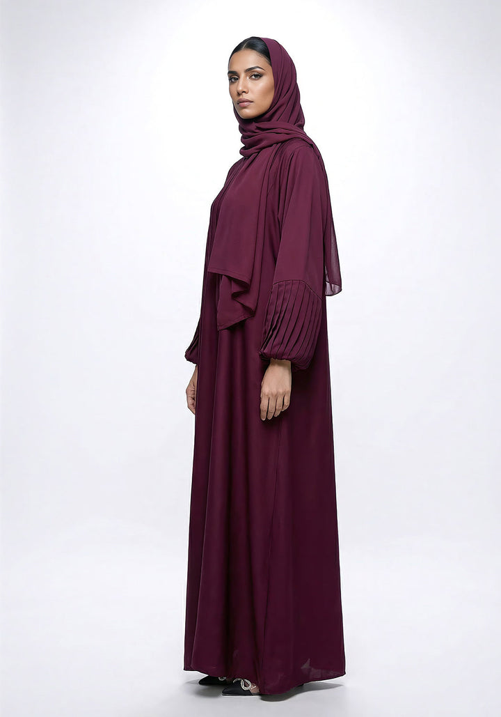 Maroon Summit ABAYA - Signature