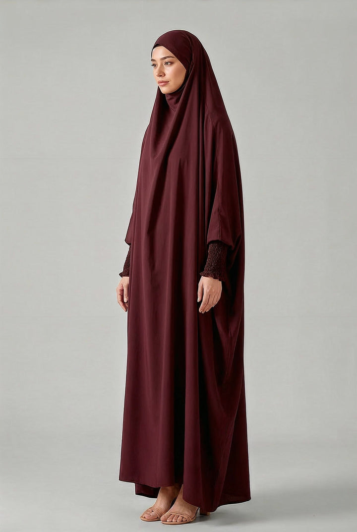 Saudi Jilbab - Autumn Rust