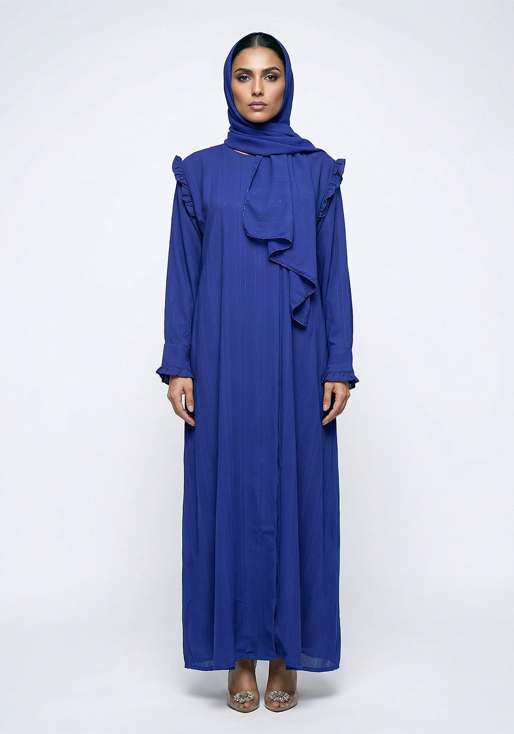 Cobalt Grace Abaya - Skyline