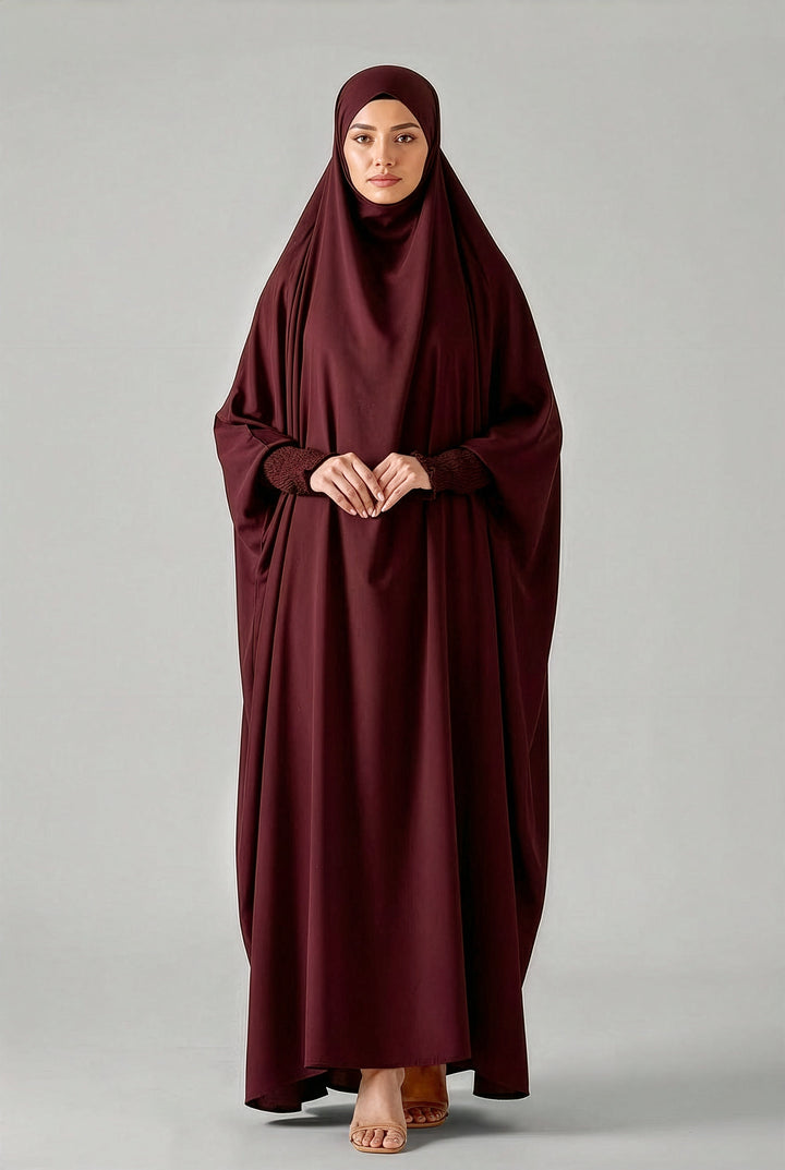 Saudi Jilbab - Autumn Rust