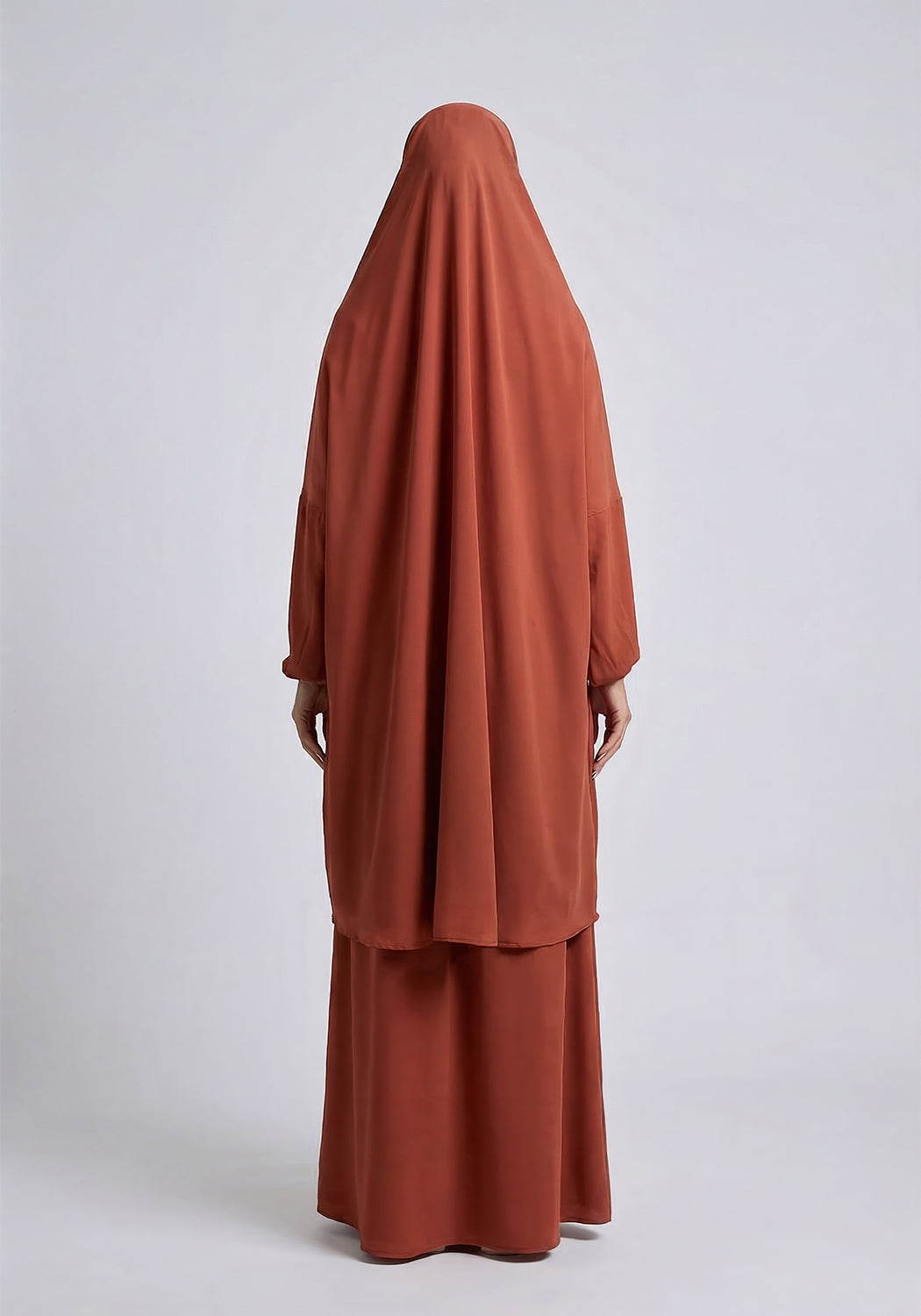 Two-Piece Jilbab - Orange