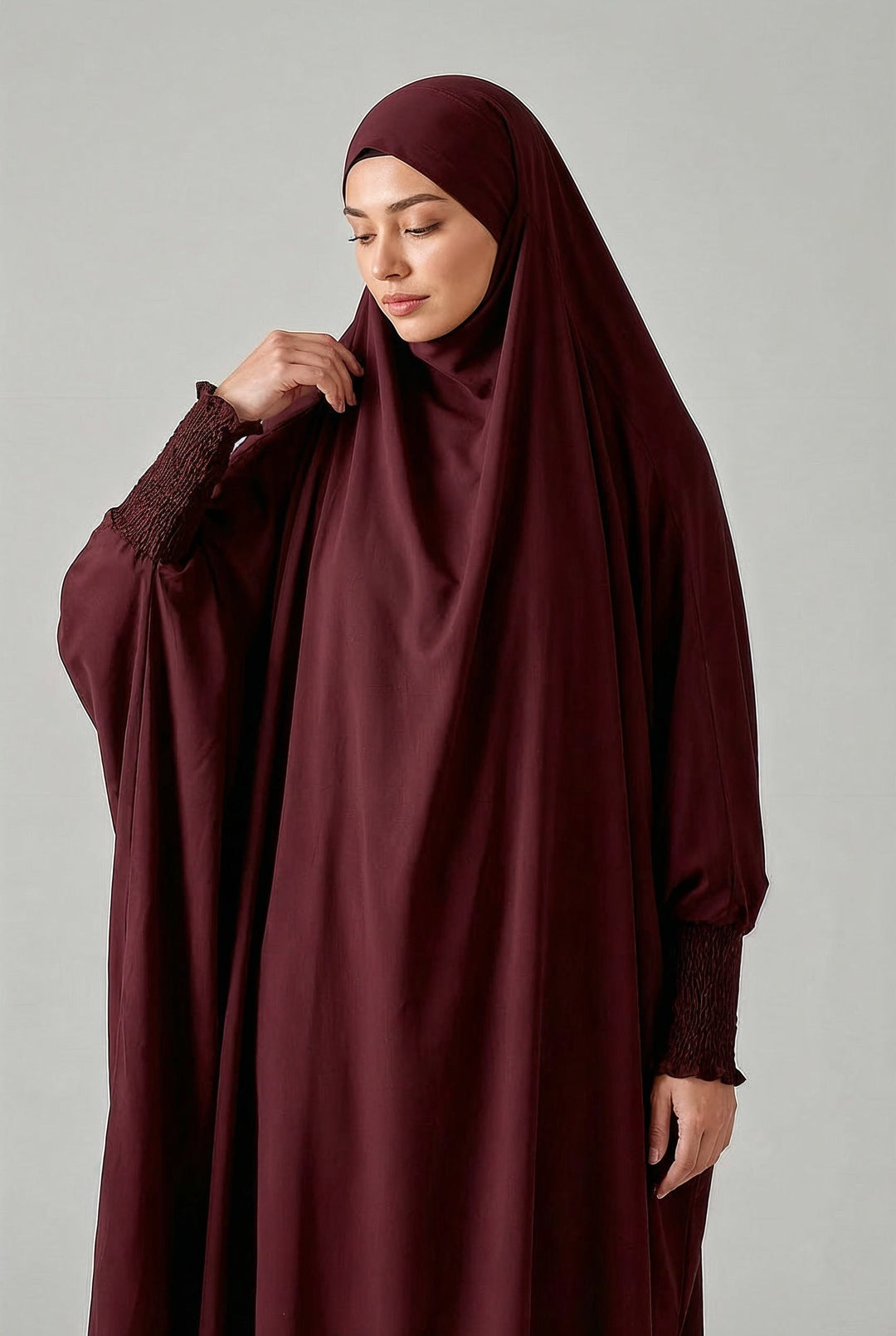 Saudi Jilbab - Autumn Rust