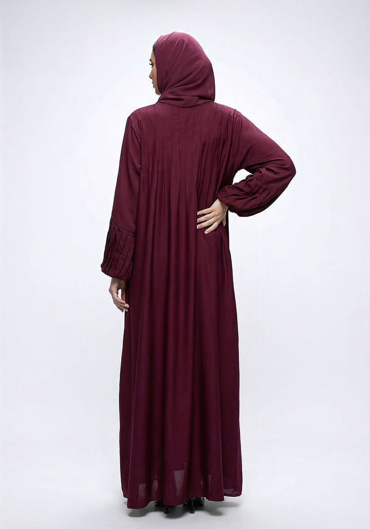 Maroon Summit ABAYA - Signature