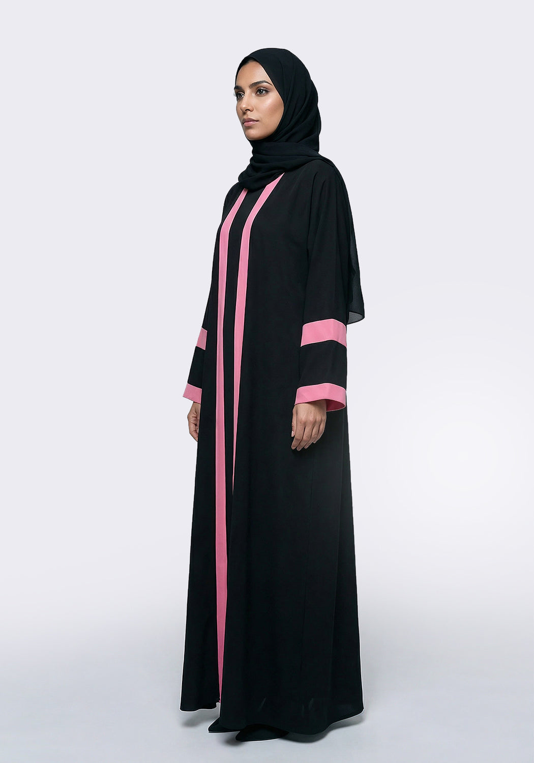 Alluring Fusion Abaya | Serene Threads
