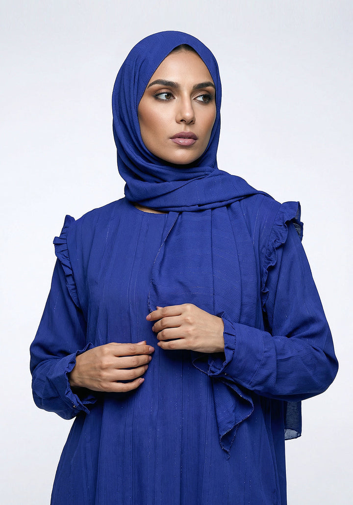 Cobalt Grace Abaya - Skyline