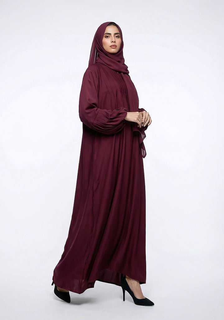 Maroon Summit ABAYA - Signature