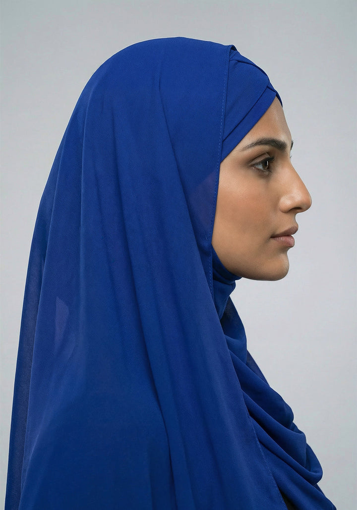 Jasmine Ready to Wear Hijab - Blue
