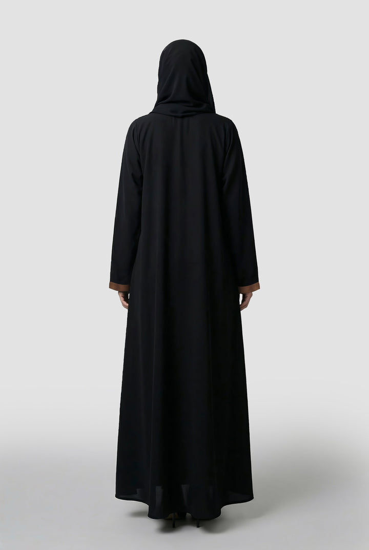 Shanayl Brown Abaya | The Classic Edits