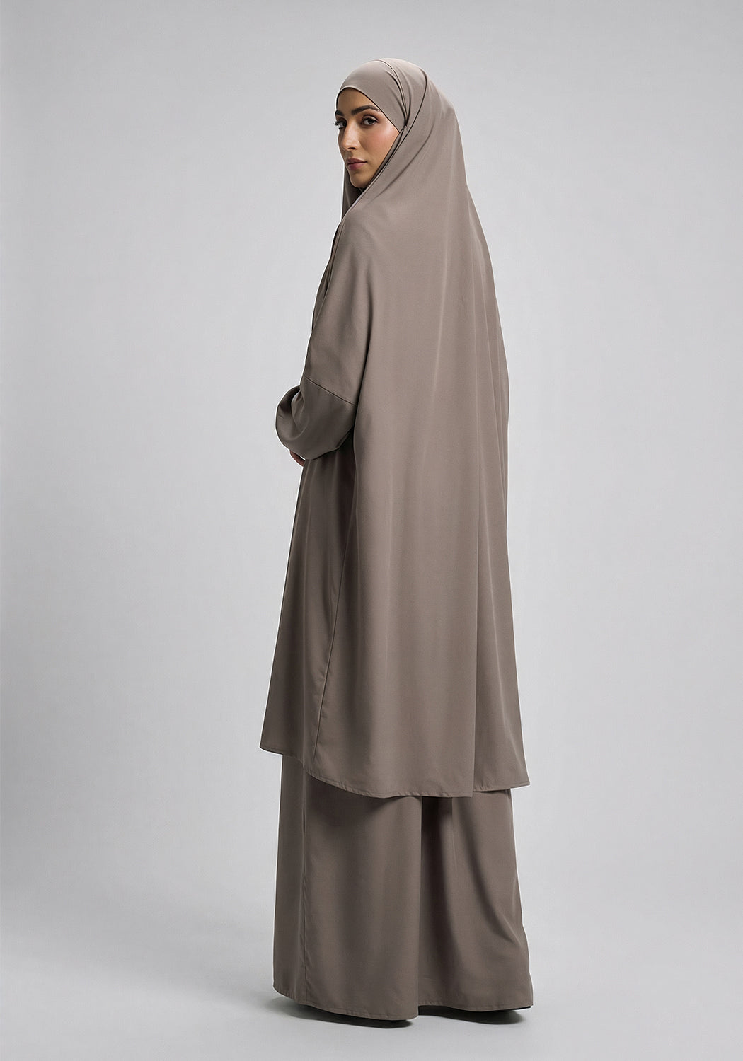 Two-Piece Jilbab - Olive