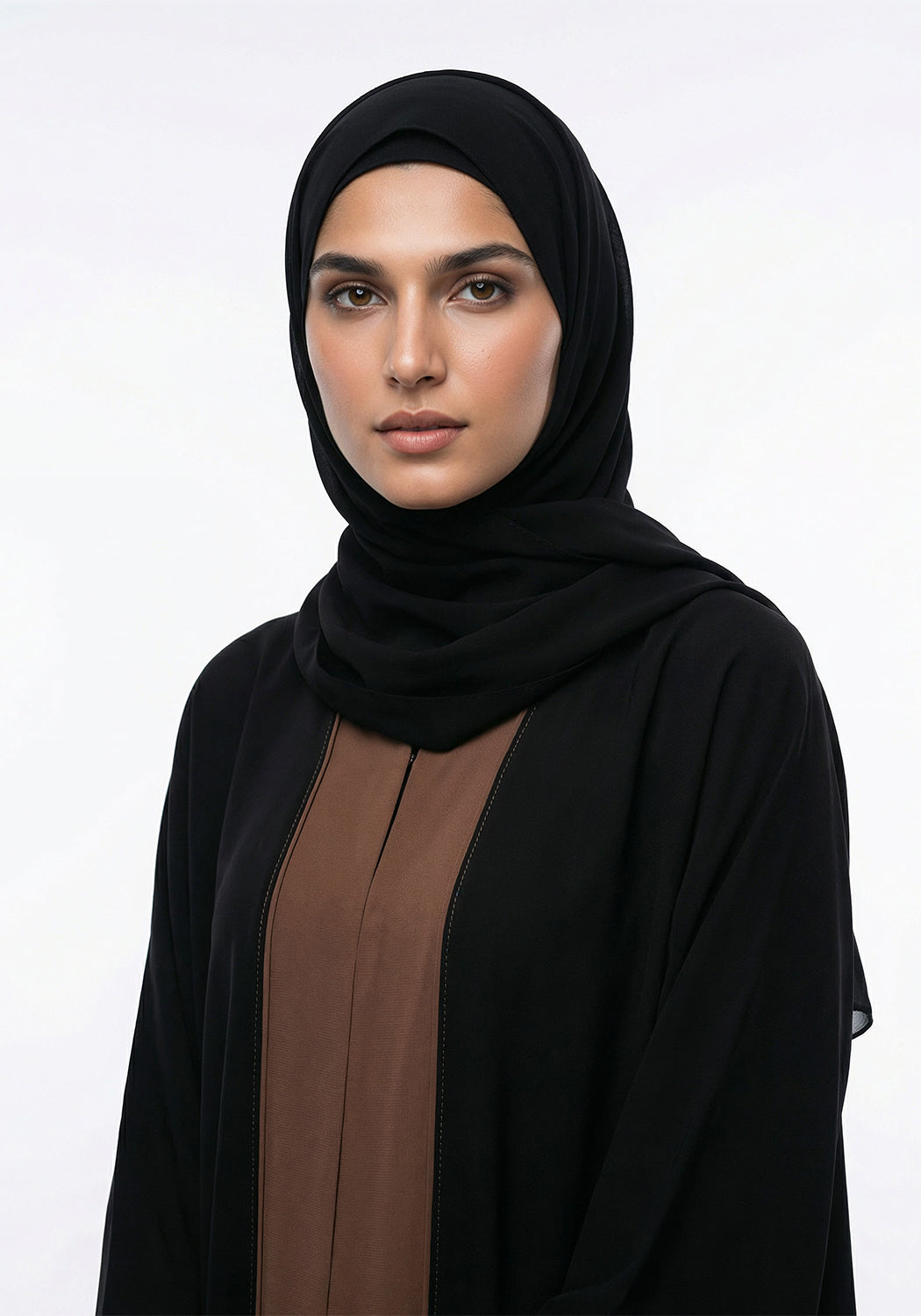 Shanayl Brown Abaya | The Classic Edits