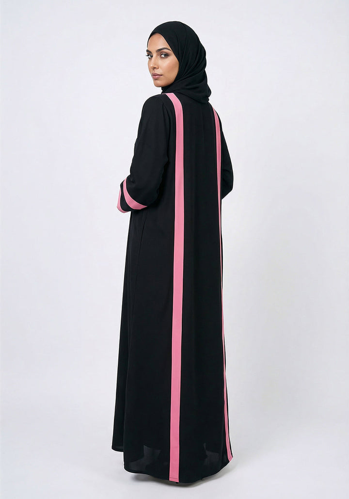 Alluring Fusion Abaya | Serene Threads