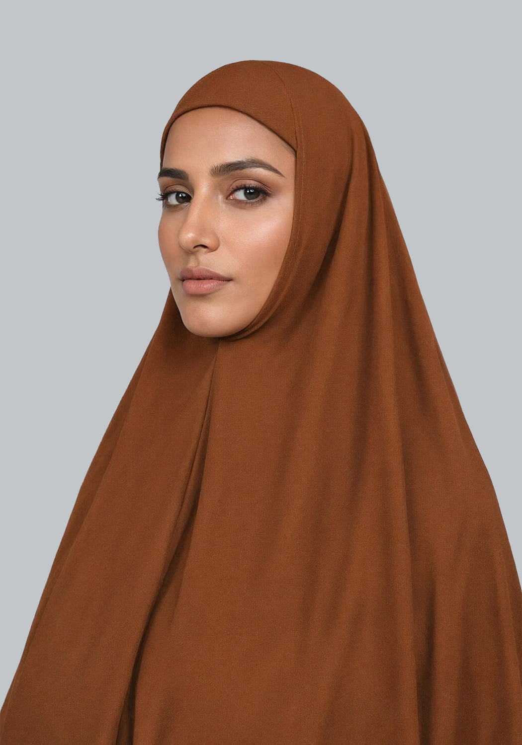 Makhna Hijab - Brown