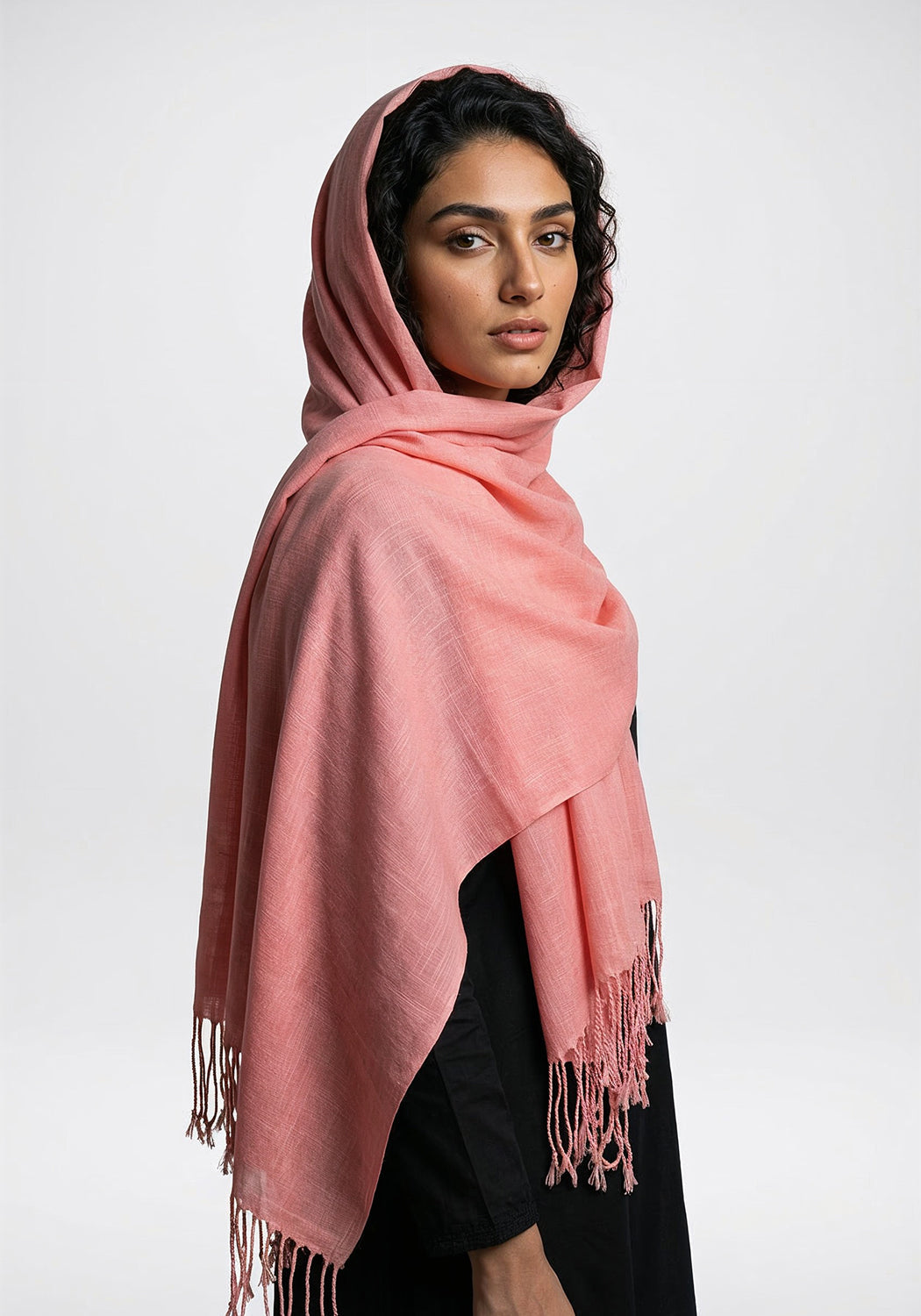 Arezoo Turkish Lawn Hijab - Peach