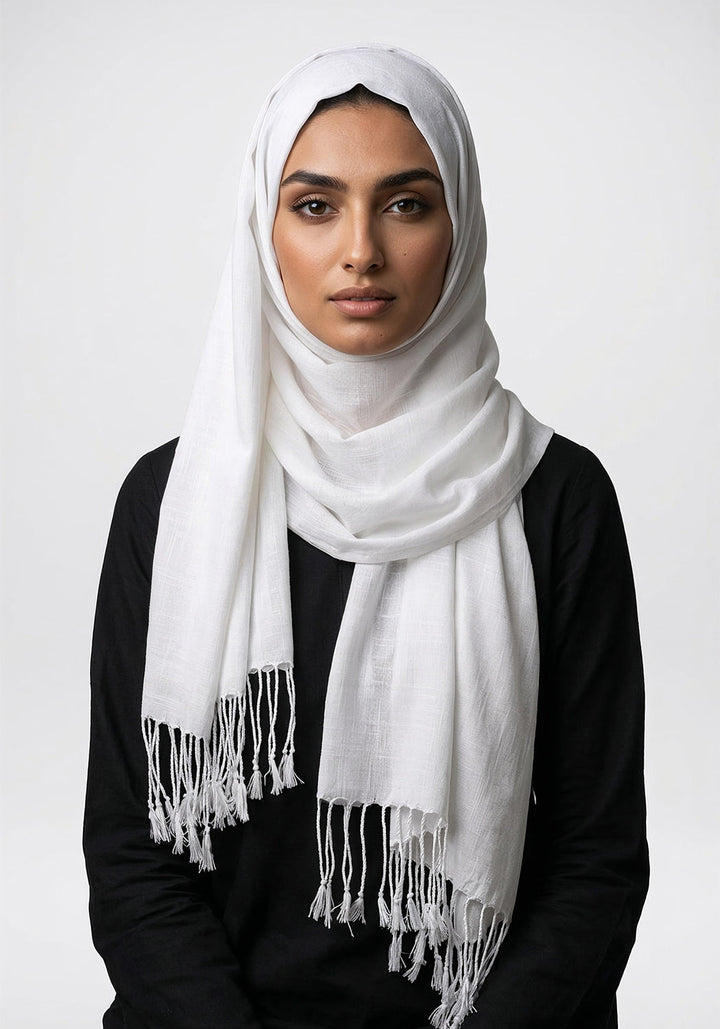 Arezoo Turkish Lawn Hijab - White
