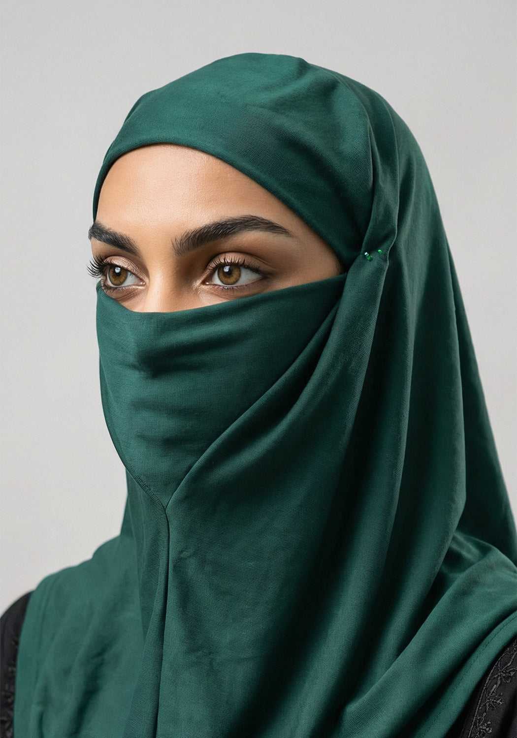 Meera Ready to wear Hijab-Green