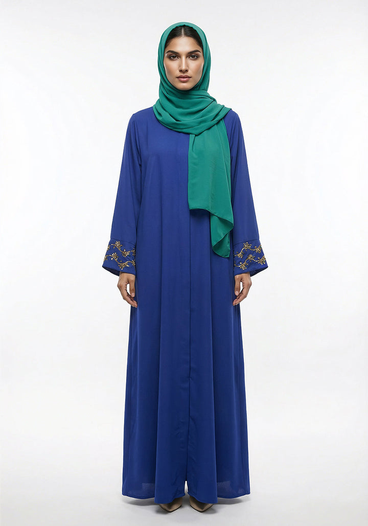Sapphire Horizon Abaya - Skyline