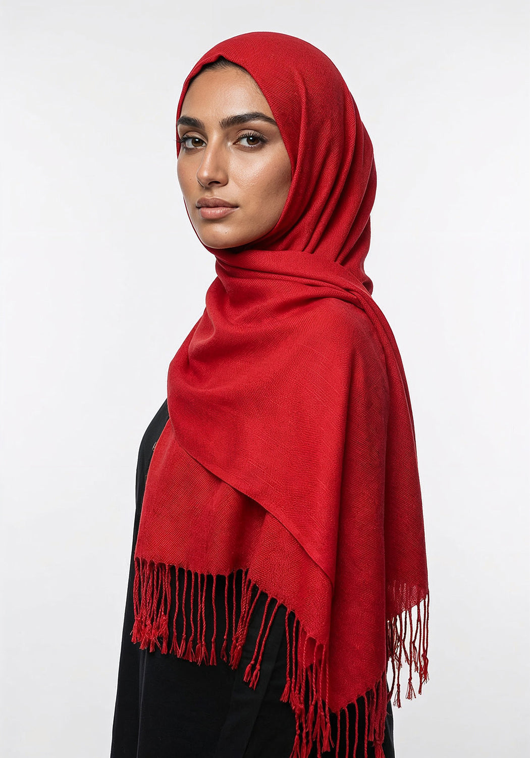 Arezoo Turkish Lawn Hijab - Red