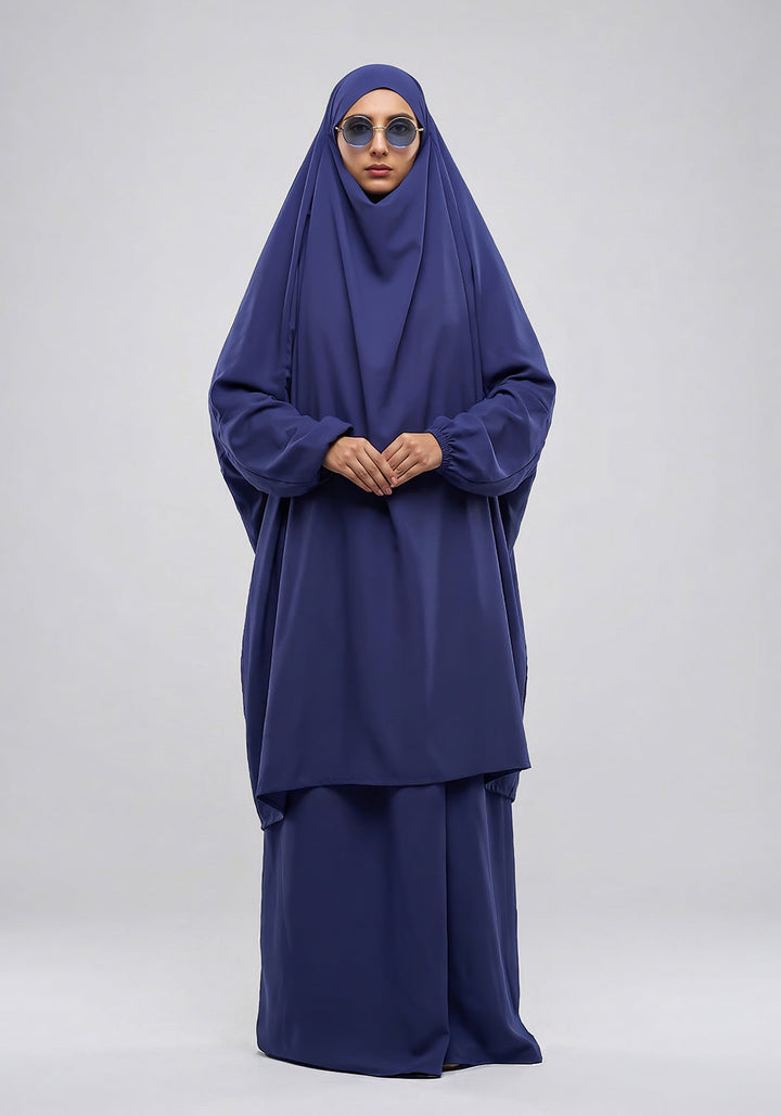 Two-Piece Jilbab - Blue