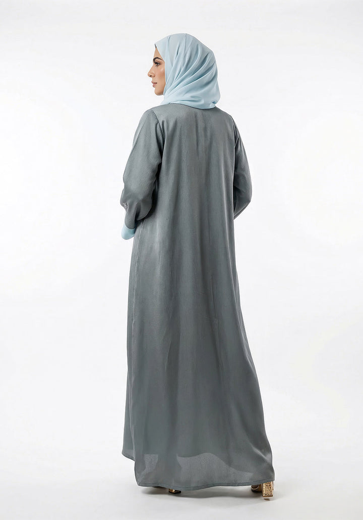 Mistline Luxe Abaya - Skyline