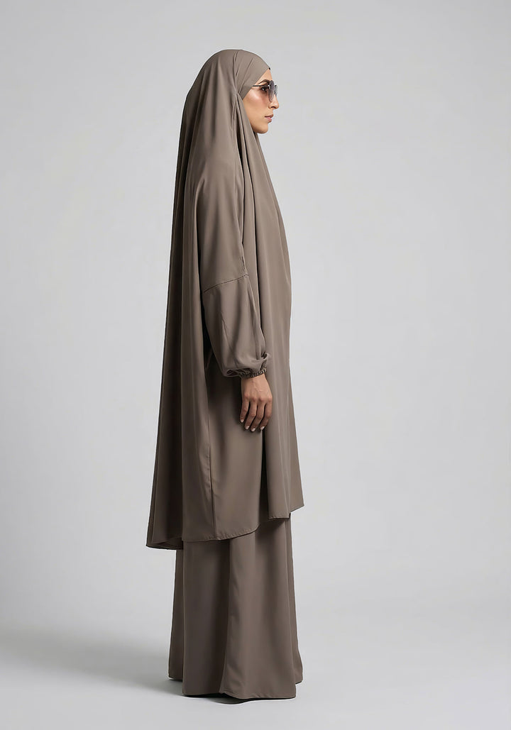 Two-Piece Jilbab - Olive